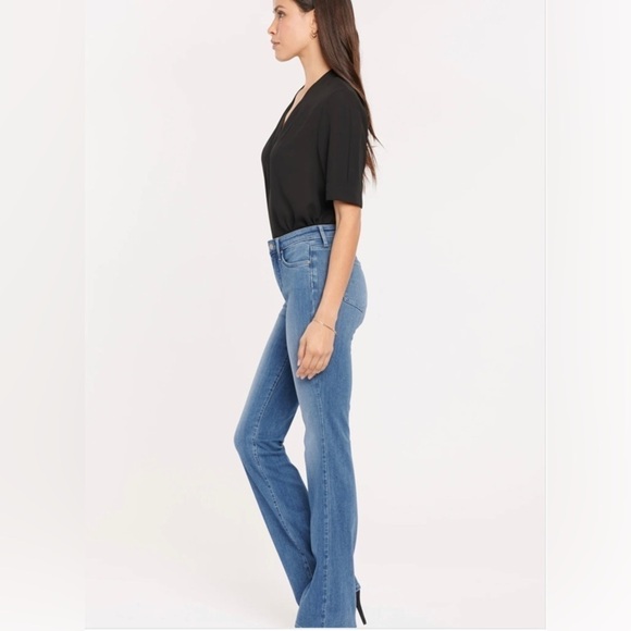 NYDJ Barbara Bootcut High Waisted Jeans Clean Horizon Size 18 NEW - Picture 3 of 15